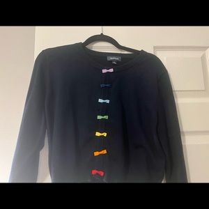 NWOT ModCloth cropped Navy cardigan